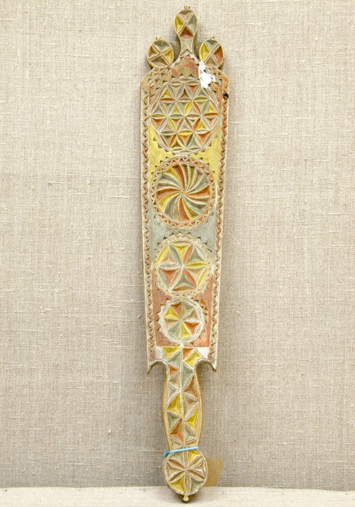 Рубель для проглаживания белья, Конец ХIХ в., Русский Север, Поморье., Зимний берег Белого моря