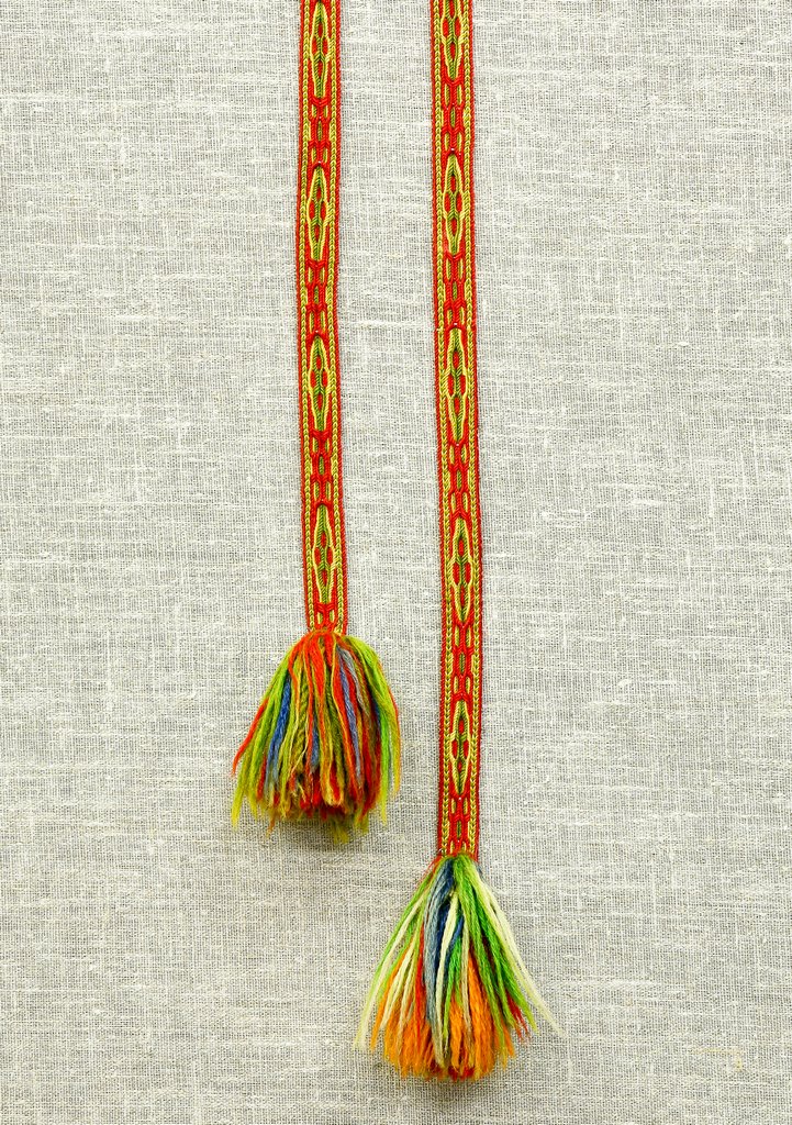 Пояс, Конец ХIХ - начало ХХ вв., Архангельская губ., Холмогорский уезд