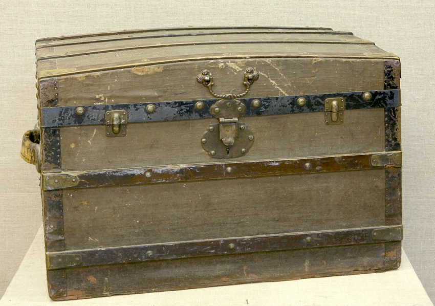 Сундук дорожный, 1870-1920-е гг., Западная Европа (?)