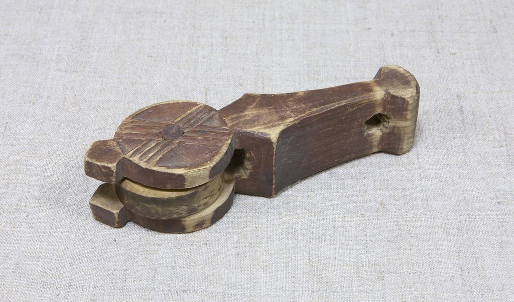 Блок, деталь ткацкого стана, Начало ХХ в., Архангельская губ.