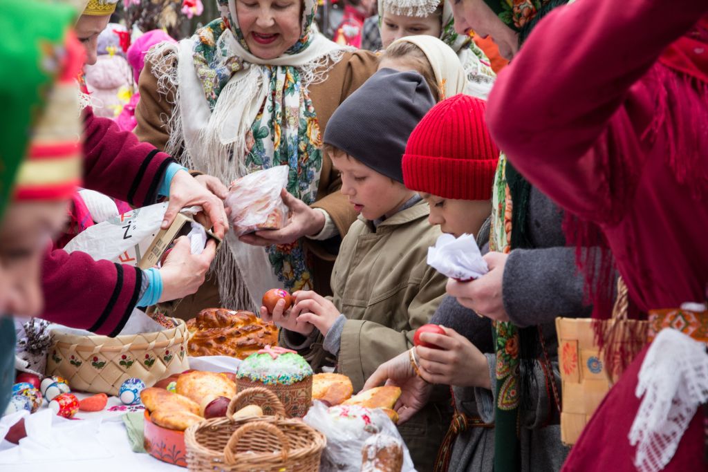 Празднование Пасхи в России