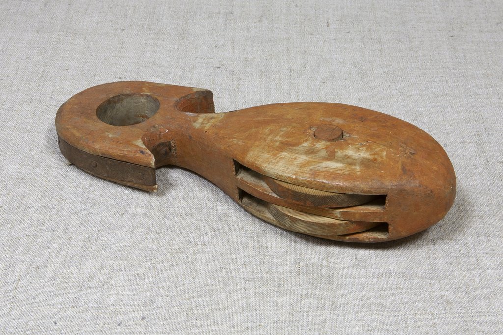 Блок, деталь ткацкого стана, Начало ХХ в., Архангельская губ.