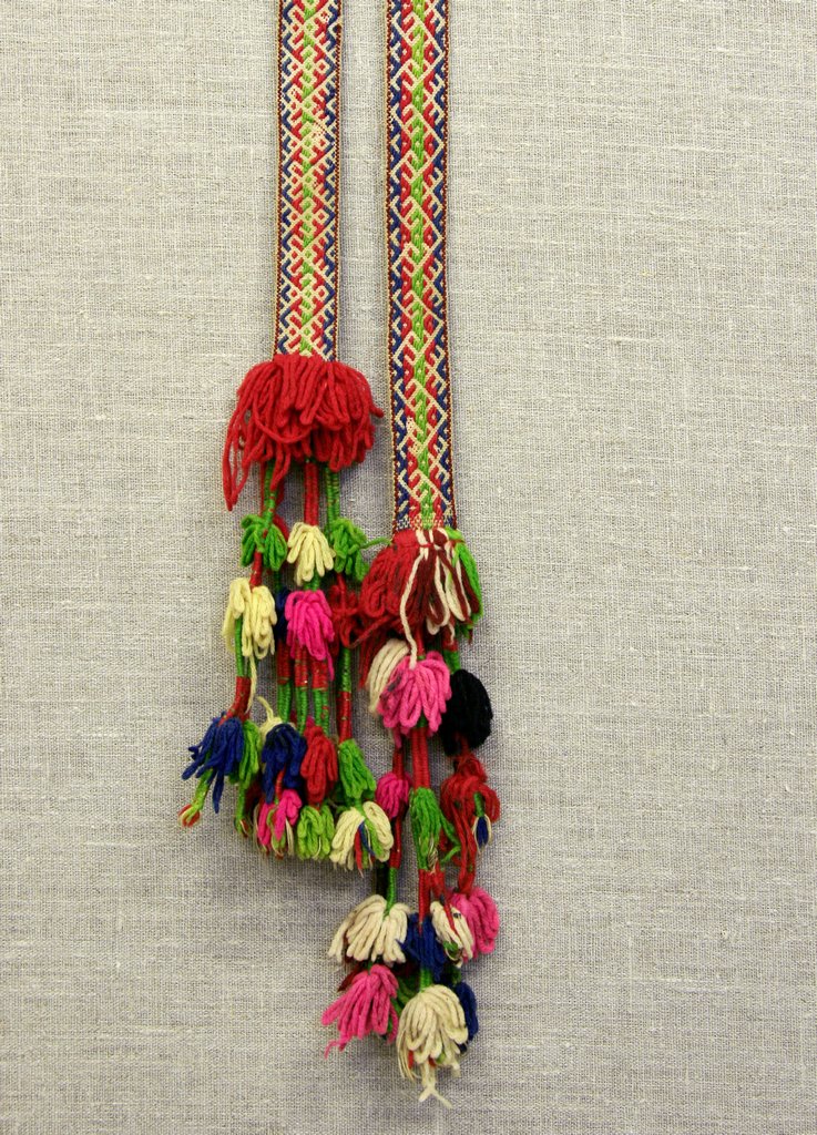 Пояс, Конец ХIХ - начало ХХ вв., Архангельская губ., Мезенский уезд, Юромская волость, дер. Юрома