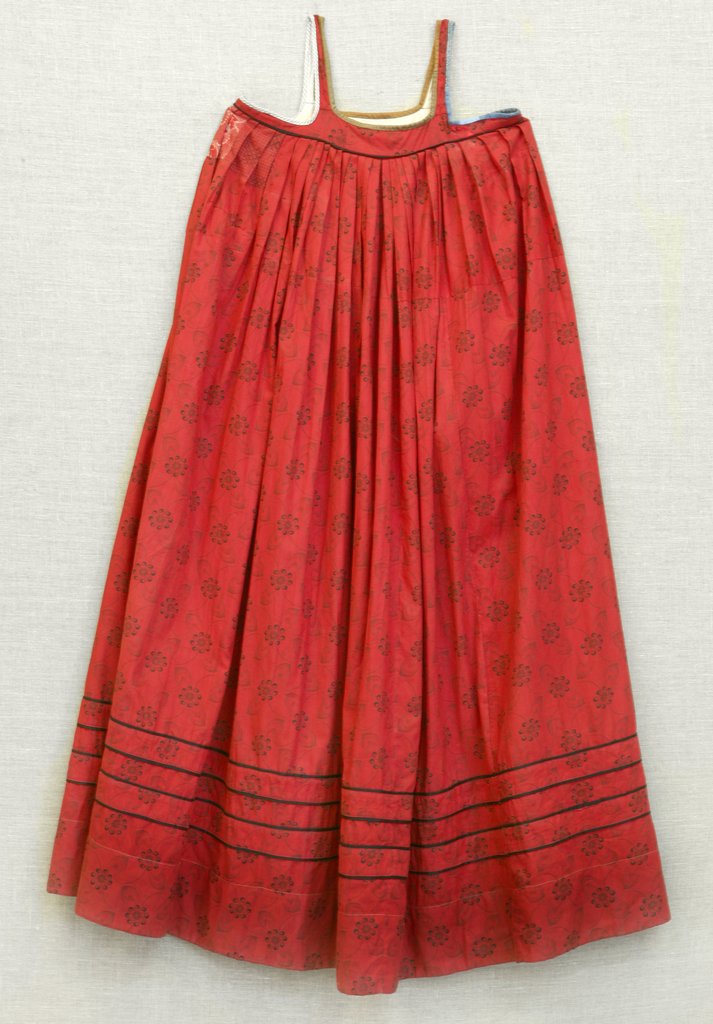 Сарафан, Конец ХIХ в., Архангельская губ., Холмогорский уезд, Кушевская волость, дер. Иевлева Гора