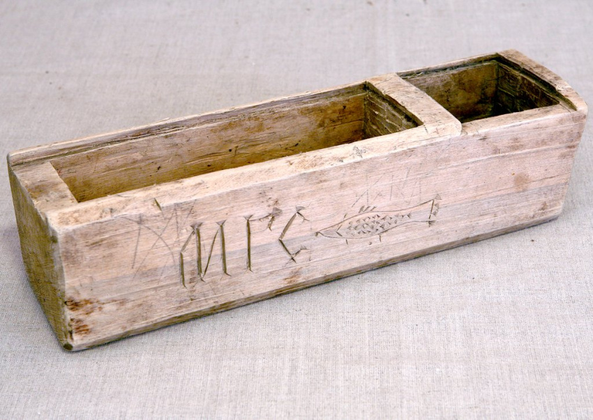 Ящичек "щетной", 1920-1930-е гг., Поморье, Летний берег