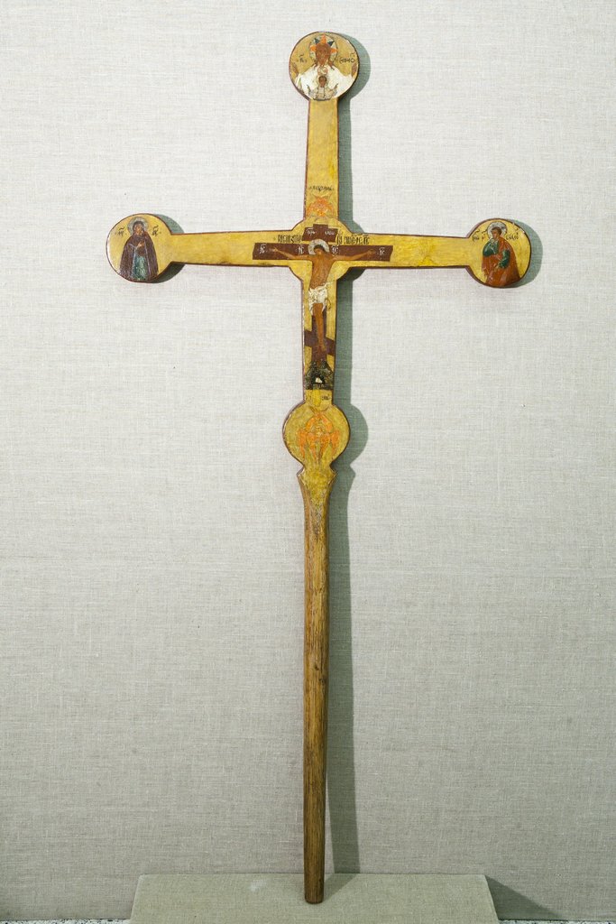 Крест выносной, XIX в., Русский Север